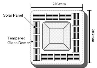 Đèn năng lượng mặt trời sân vườn Apollo 920