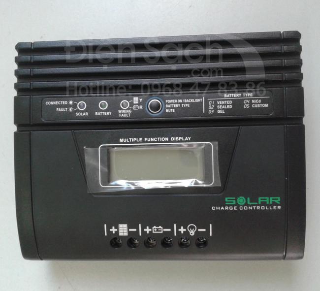 Bộ điều khiển sạc mặt trời 25A 12V MPPT