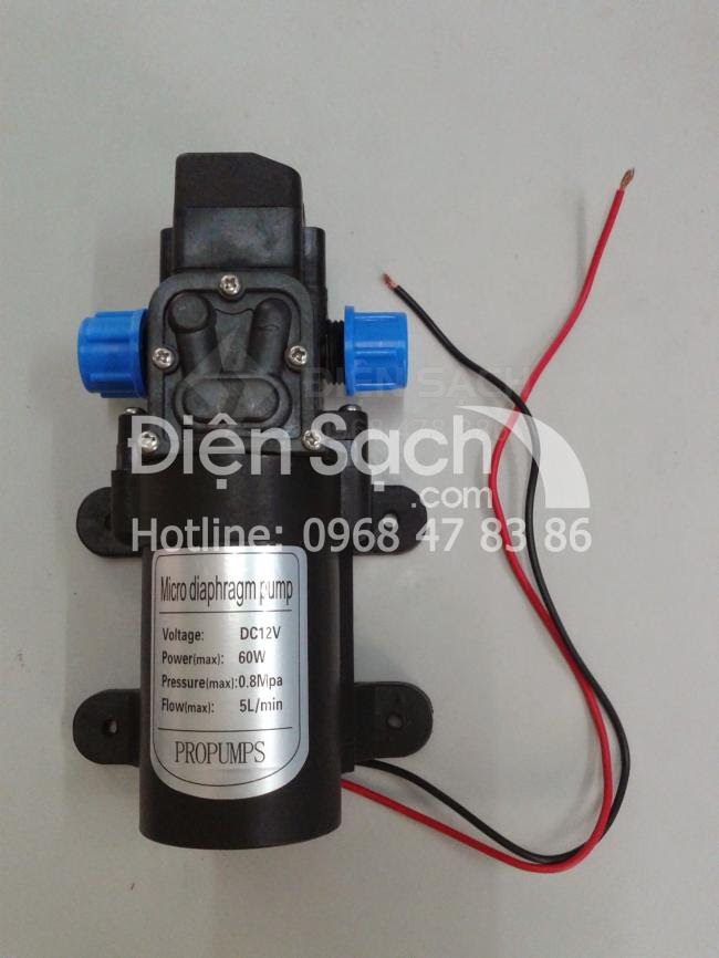 Máy bơm nổi năng lượng mặt trời 12 VDC