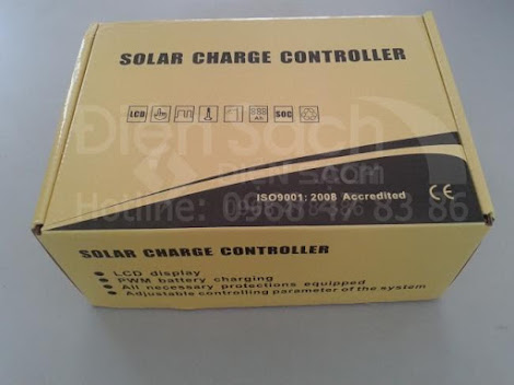 Bộ điều khiển sạc mặt trời 60A 12V/24V LCD