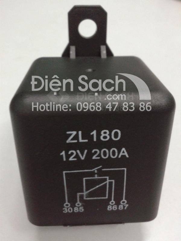 Rơ le khởi động 12V DC 200A