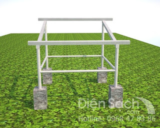 Hệ thống bơm nước sinh hoạt cho hộ gia đình tại Tây Nguyên