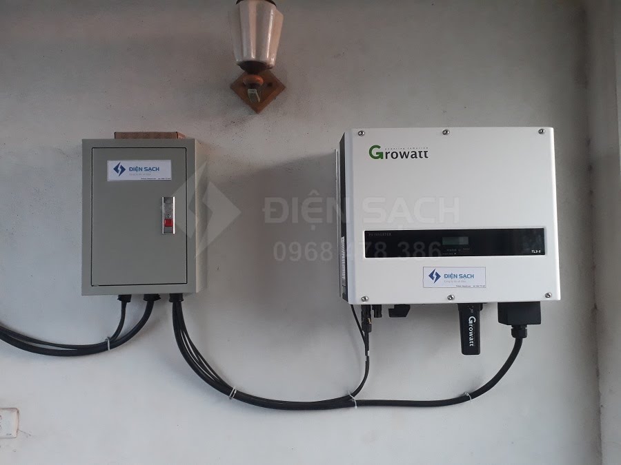 Hệ thống điện mặt trời hòa lưới 3 pha