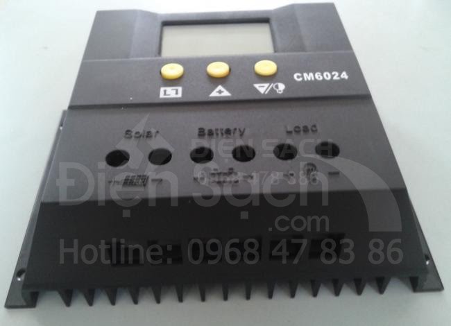 Bộ điều khiển sạc mặt trời 60A 12V/24V LCD