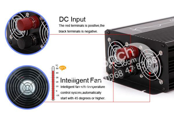 Inverter off grid Sine chuẩn 12V/24V/48V 2000W SWIPOWER
