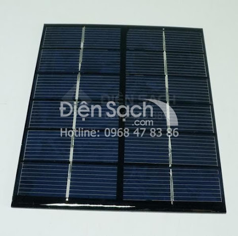 Tấm Pin năng lượng mặt trời 2W 6V