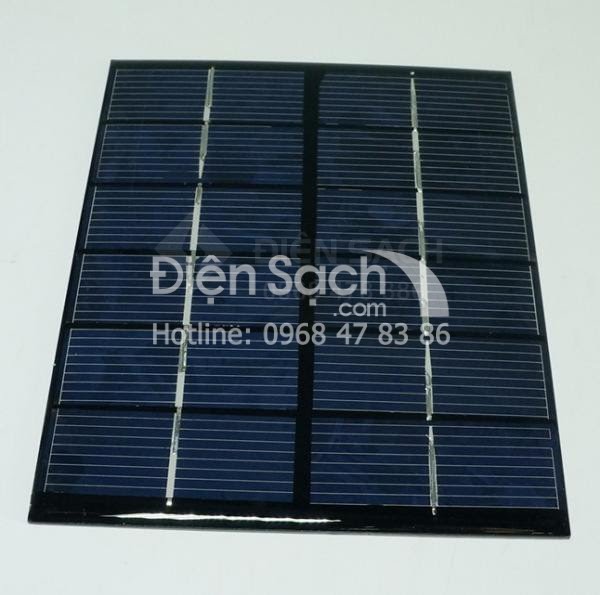 Tấm Pin năng lượng mặt trời 2W 6V