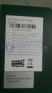 Biến tần bơm năng lượng mặt trời 7.5KW - MPP