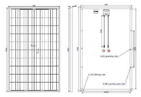 Tấm pin Năng lượng mặt trời 245W - TYNSOLAR