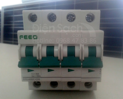 Thiết bị đóng cắt 1000VDC 20A