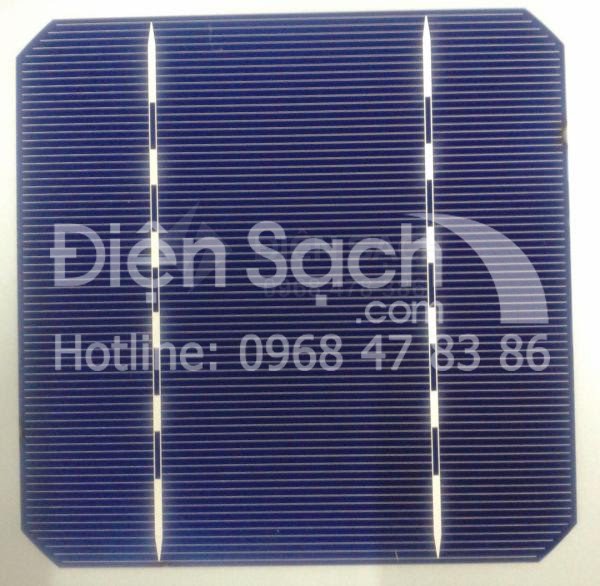 Pin mặt trời đơn tinh thể 125mm x 125 mm