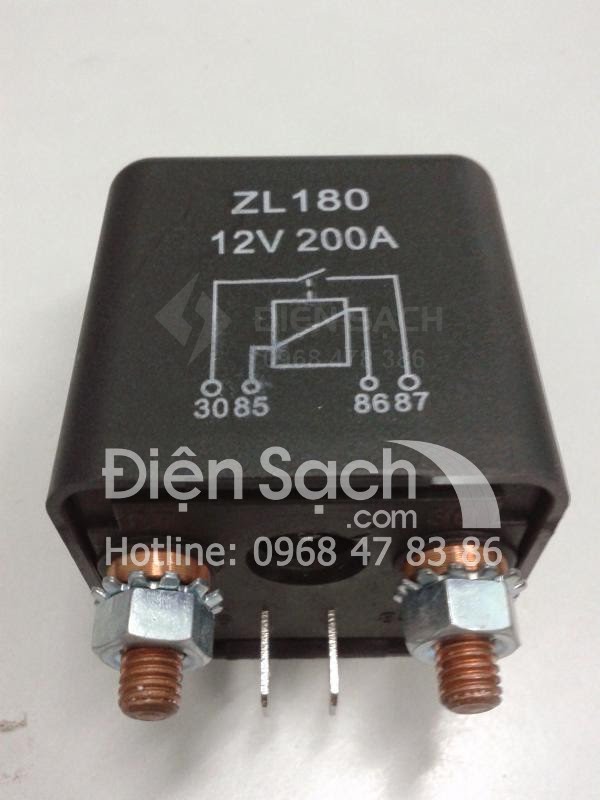 Rơ le khởi động 12V DC 200A