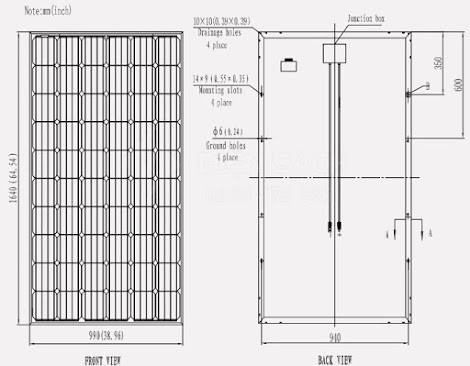 Tấm pin Năng lượng mặt trời 310W MONO - VSUN