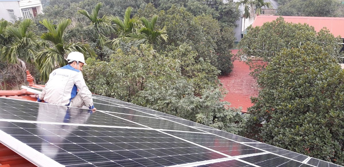 Hệ thống điện mặt trời hòa lưới 15kwp