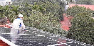 Hệ thống điện mặt trời hòa lưới 15kwp