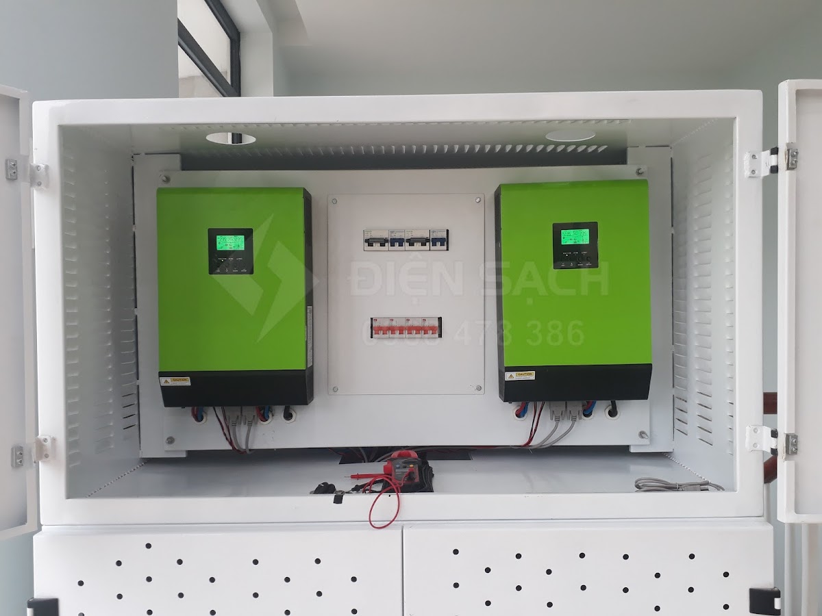 Inverter hòa lưới có dự trữ 48V 5000W Voltronic
