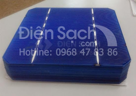 Pin mặt trời đơn tinh thể 125mm x 125 mm