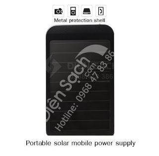 Sạc dự phòng năng lượng mặt trời 5600mAh