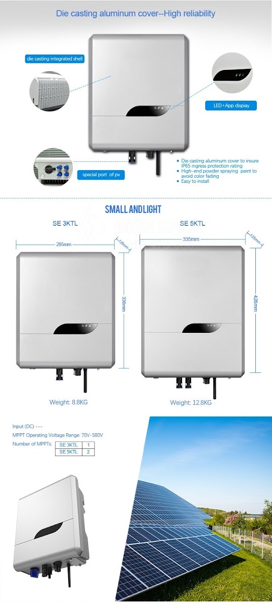 Inverter hòa lưới 2kW Senergy