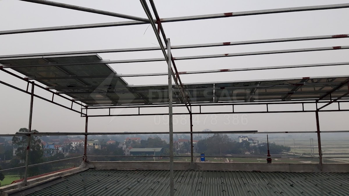 Hệ thống điện mặt trời hòa lưới 20kwp