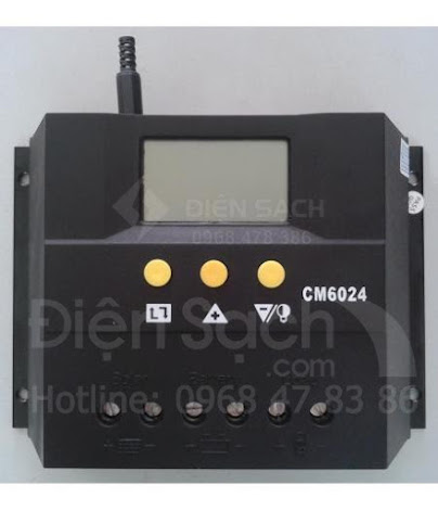 Bộ điều khiển sạc mặt trời 60A 12V/24V LCD