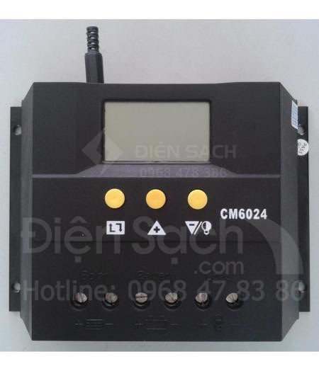 Bộ điều khiển sạc mặt trời 60A 12V/24V LCD