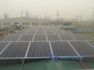 Hệ thống điện mặt trời nối lưới ba pha 30kw