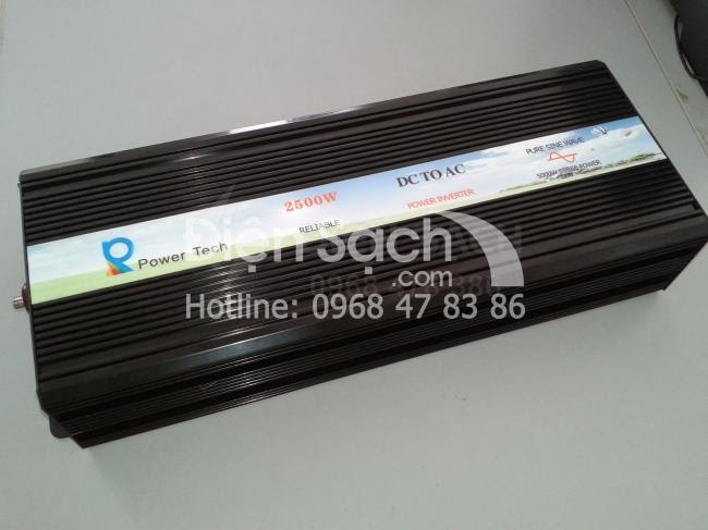 Inverter off grid Sine chuẩn 2500W Powertech