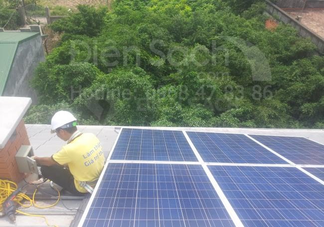 Hệ thống điện 1500 Wp cho gia đình
