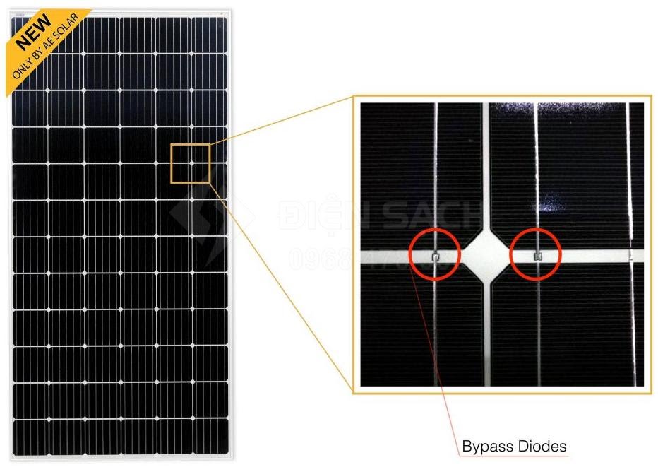 Tấm pin mặt trời AE Solar 385 Wp