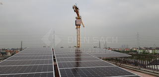 Hệ thống hòa lưới có dự trữ 10kw tại Ciputra