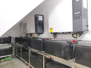 Hệ thống hòa lưới có dự trữ 10kw tại Ciputra