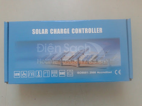 Bộ điều khiển sạc mặt trời 30A 12V/24V LCD