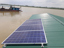 Hệ thống điện mặt trời trên sông