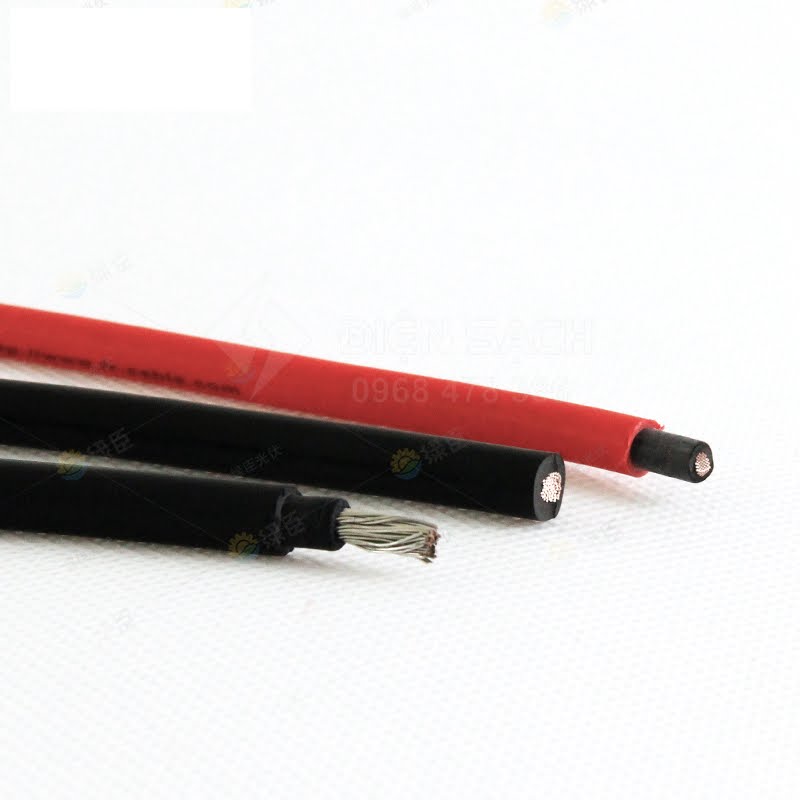 Cáp điện mặt trời 4mm2 vỏ bọc XLPE tiêu chuẩn TUV