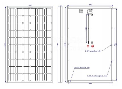 Tấm pin Năng lượng mặt trời 240W - TYNSOLAR