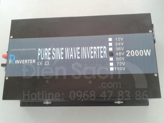Inverter off grid Sine chuẩn 48V 2000W Powertech