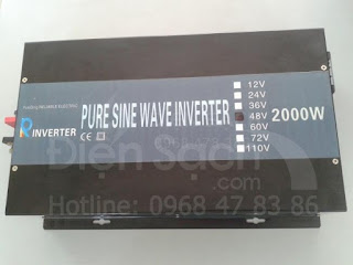 Inverter off grid Sine chuẩn 48V 2000W Powertech