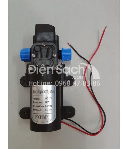 Máy bơm nổi năng lượng mặt trời 12 VDC