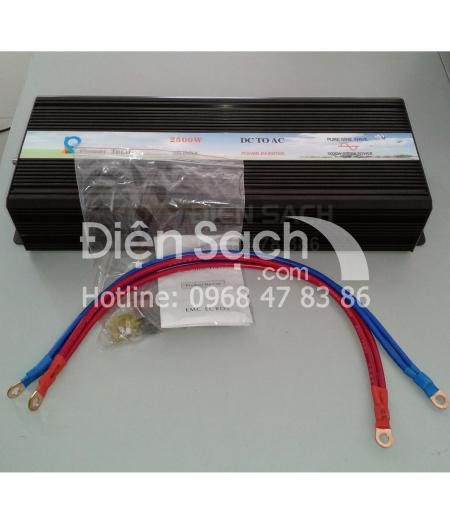 Inverter off grid Sine chuẩn 2500W Powertech
