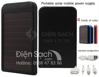 Sạc dự phòng năng lượng mặt trời 5600mAh