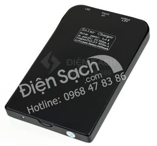 Sạc dự phòng năng lượng mặt trời 2600mAh