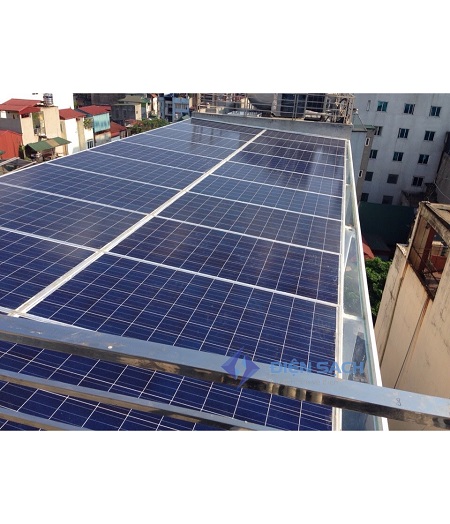 Hệ thống điện mặt trời nối lưới ba pha 10kw