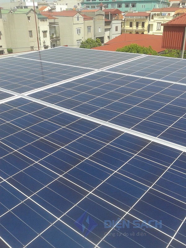 Hệ thống điện mặt trời 1,5 kWp cho biệt thự