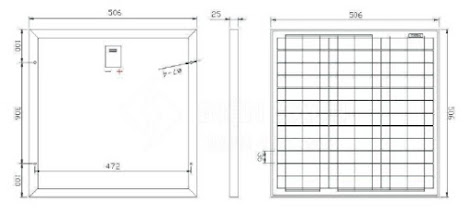 Tấm pin Năng lượng mặt trời 30W - TYNSOLAR