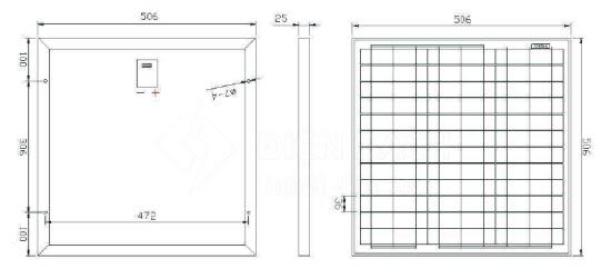 Tấm pin Năng lượng mặt trời 30W - TYNSOLAR