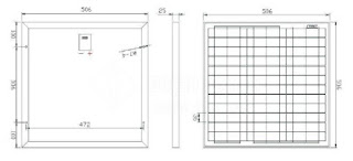 Tấm pin Năng lượng mặt trời 30W - TYNSOLAR