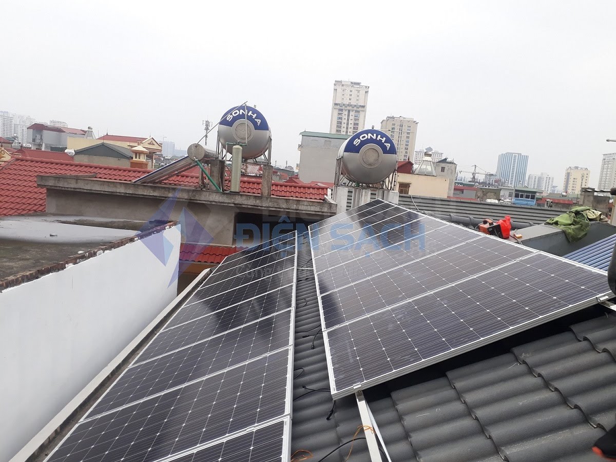 Hệ thống điện mặt trời hòa lưới 3 pha