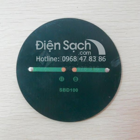 Tấm Pin hình tròn đường kính 100mm
