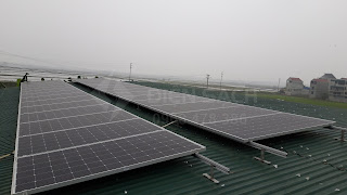 Hệ thống điện mặt trời hòa lưới 65kwp